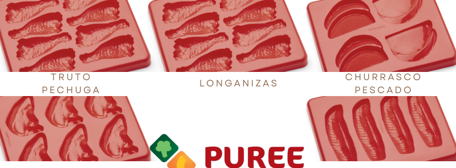 PFM parte superior moldes carnes